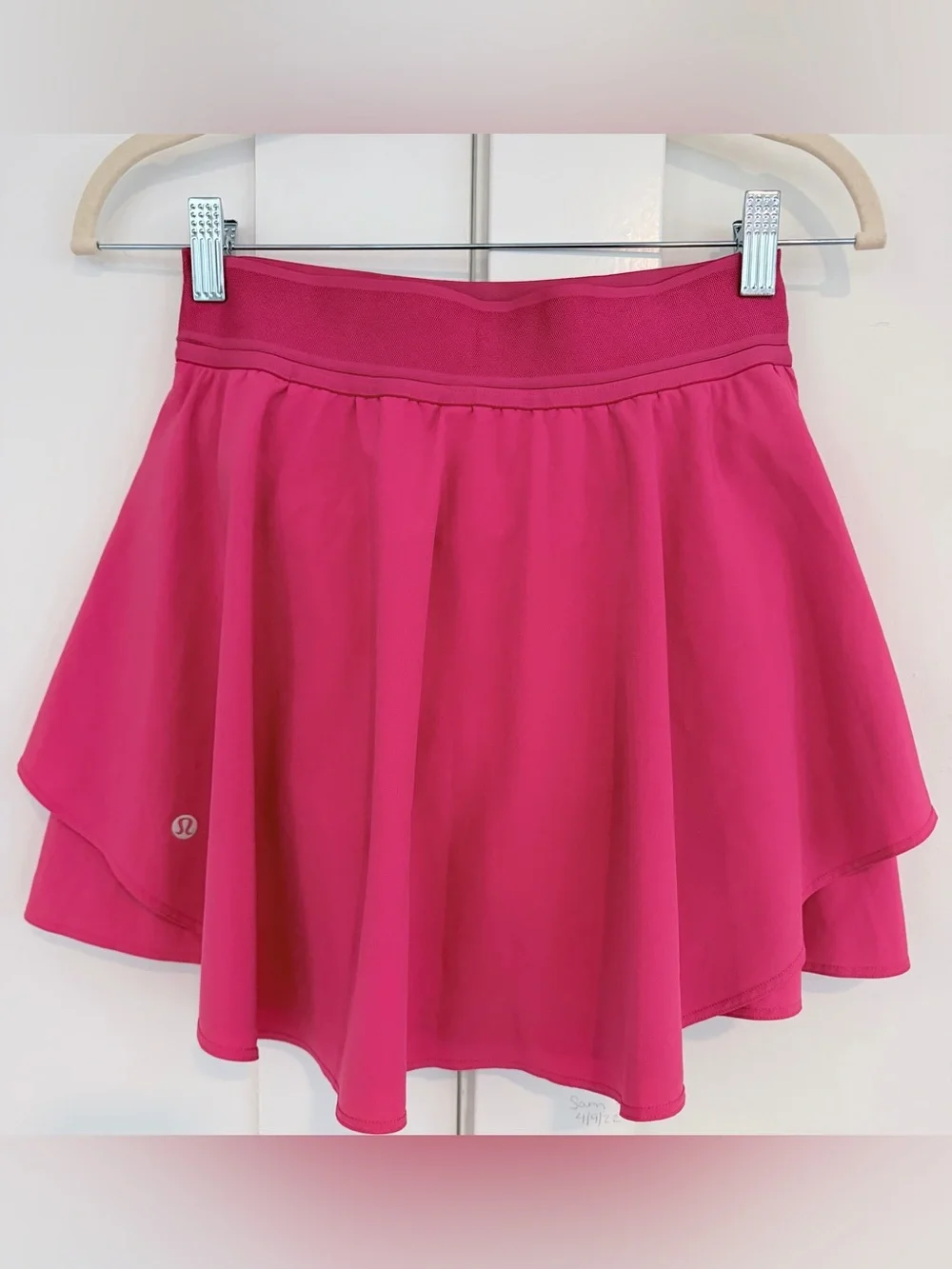 Lululemon Court Rival High Rise Skirt *Long in Lip Gloss| Size 4